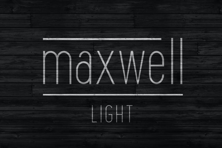 Maxwell Sans Light Font Download