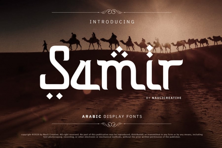 Samir - Elegant Arabic Style Font Font Download