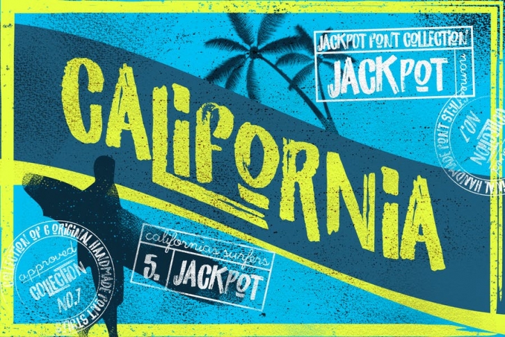 California Jackpot Font Font Download