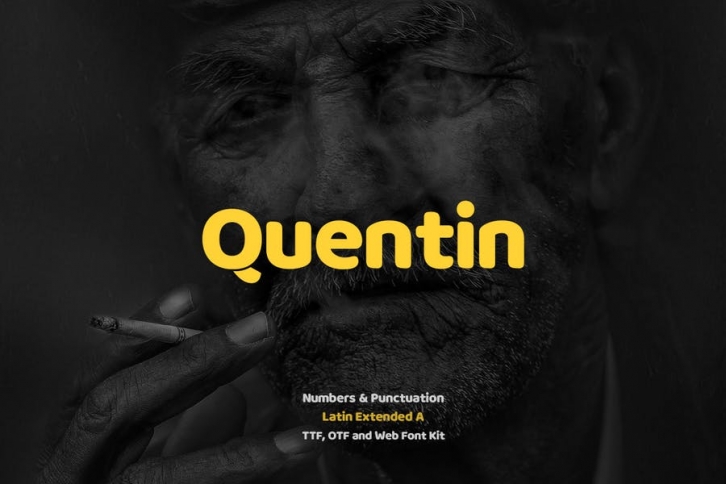 Quentin Pro Typeface + Webfonts Font Download