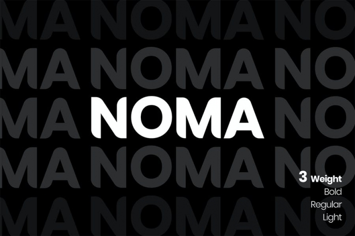 NOMA Sans Serif Font Font Download