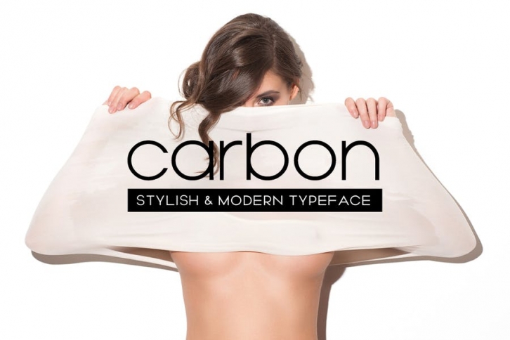 CARBON - Stylish & Modern Display Typeface Font Download