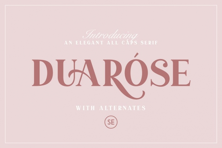 Duarose - An Elegant Serif Font Download