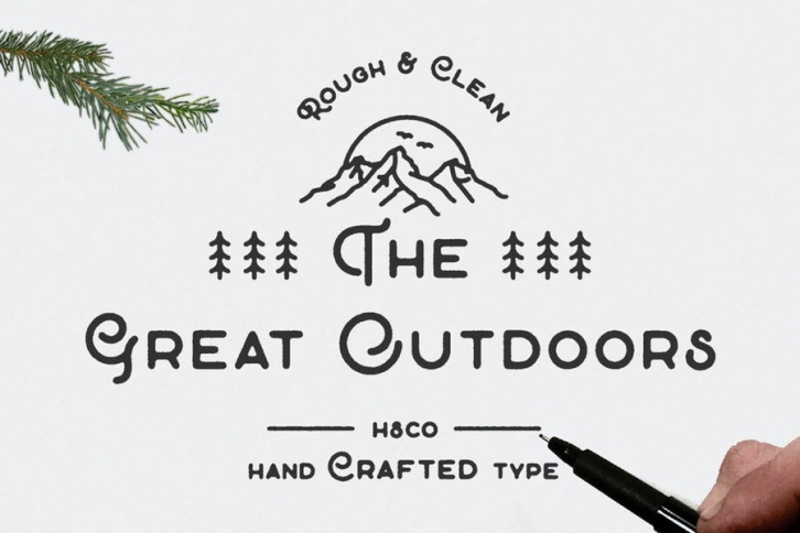 The Great Outdoors Font Download