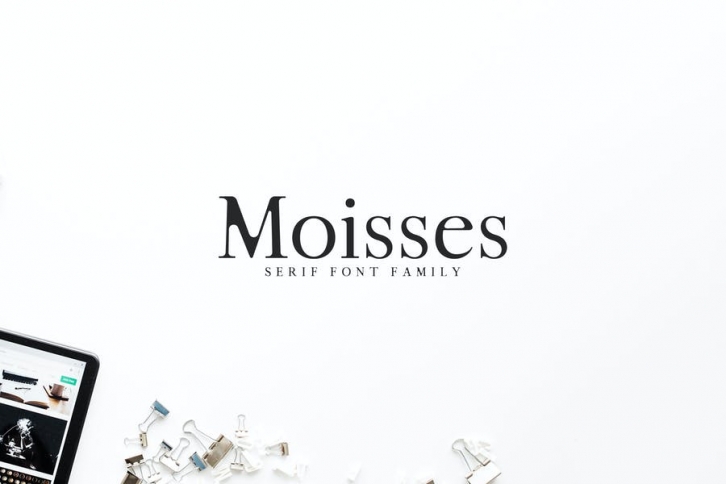 Moisses Serif Font Family Pack Font Download