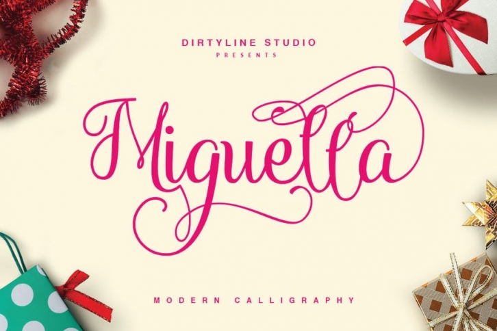 Miguella Script Elegant Wedding Font Font Download
