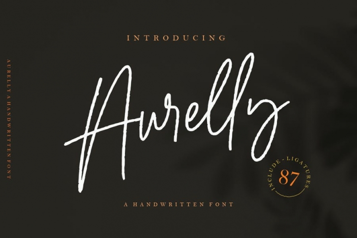Aurelly Signature MS Font Download