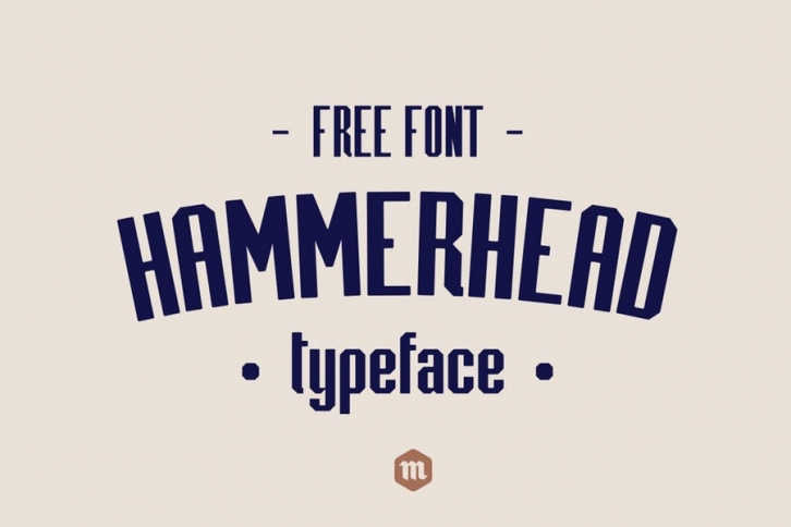 Hammerhead Typeface|Industrial Condensed Font Font Download