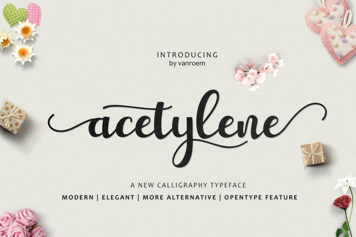 Acetylene Font Download