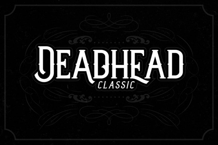 Deadhead Classic Font Download