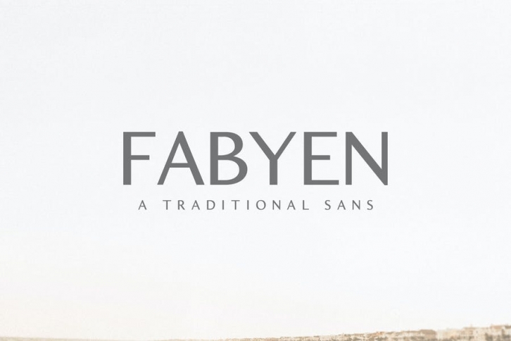 Fabyen A Traditional Sans Font Pack Font Download