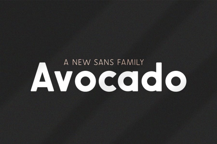 Avocado Sans Font Family Font Download
