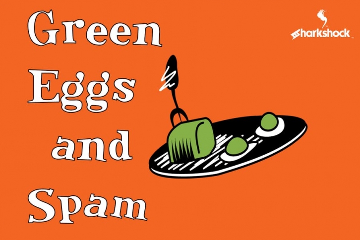 Green Eggs and Spam Font Download