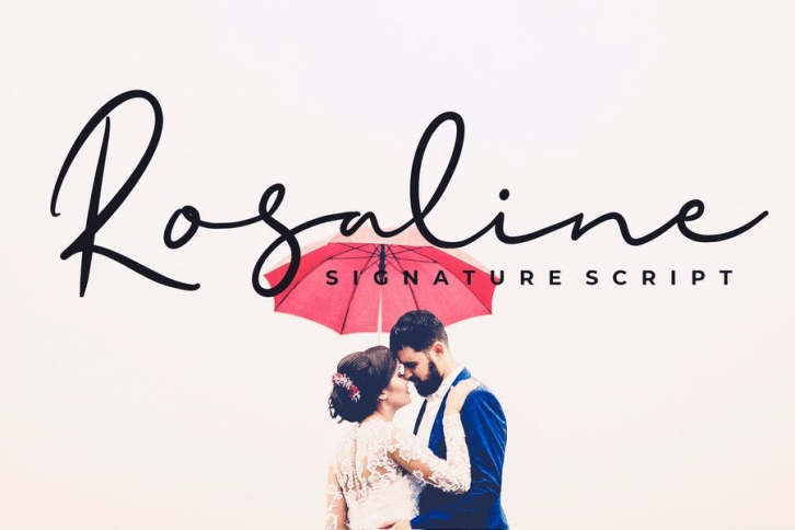 Rosaline Signature Script Font Font Download