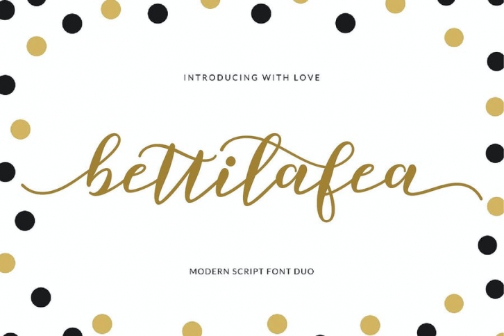 Bettilafea Font Duo + Webfonts Font Download