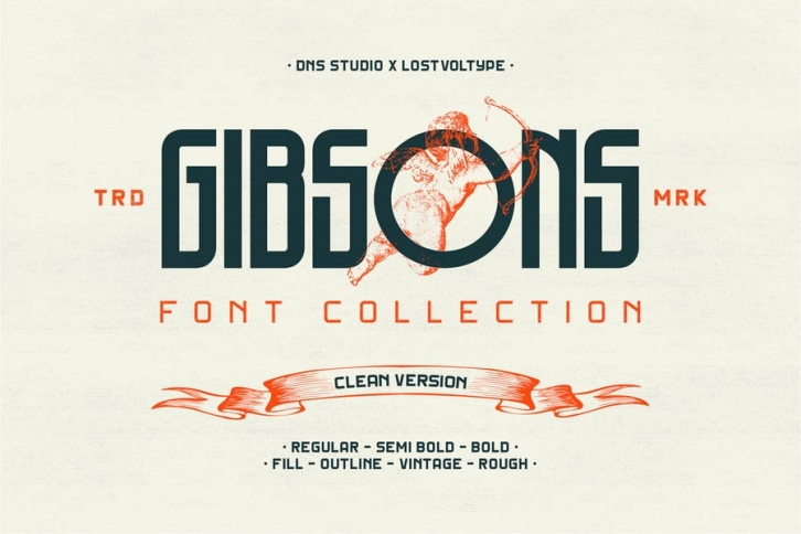 Gibsons Regular Font Download