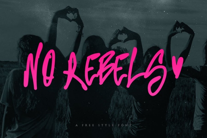 No Rebels Font Font Download