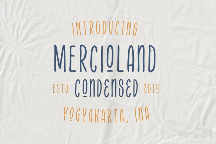 Mercioland Font Download