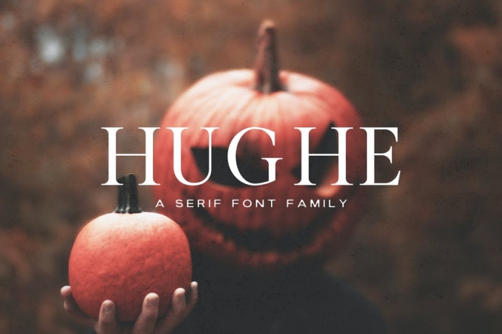 Hughe Serif Font Family Font Download