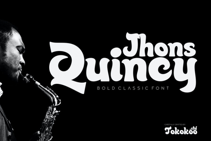 Quincy Jhons - Bold Classic font Font Download