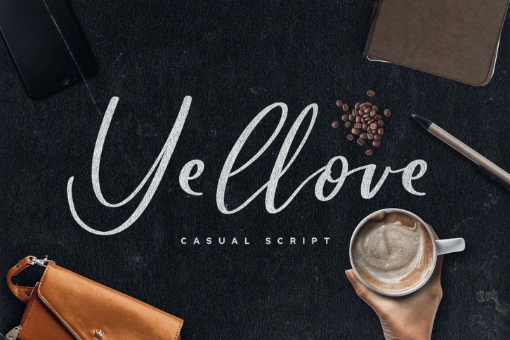 Yellove Duo - Fun Casual Handwriting Fonts Font Download