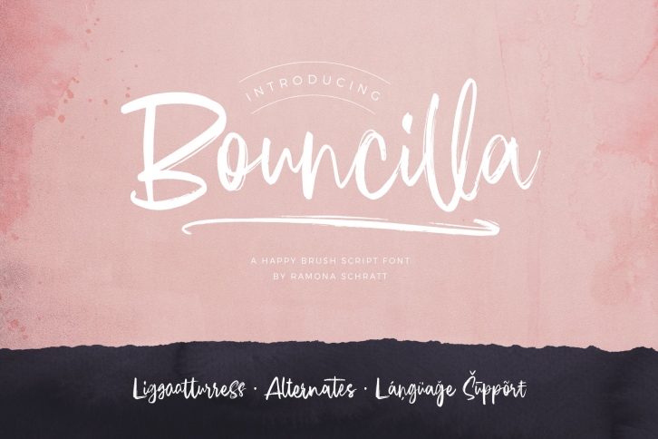 Bouncilla Font Download