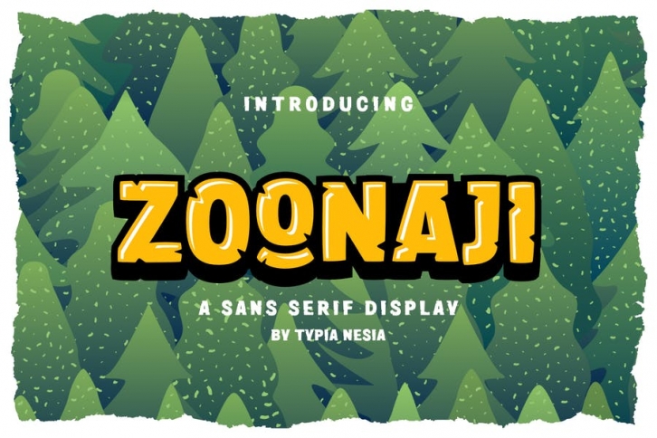 Zoonaji Sans Display Font Download