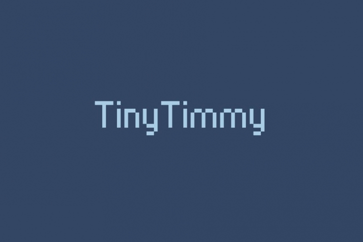 Tiny Timmy Font Download