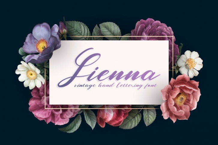 Sienna - Hand Lettering Script Font Download