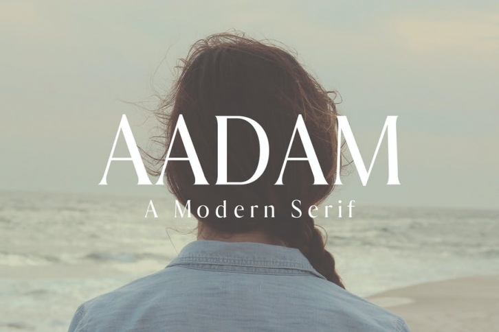 Aadam A Modern Serif Fonts Family Font Download