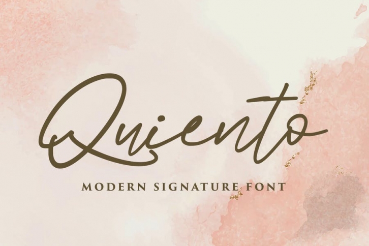 Quiento Script Font Download