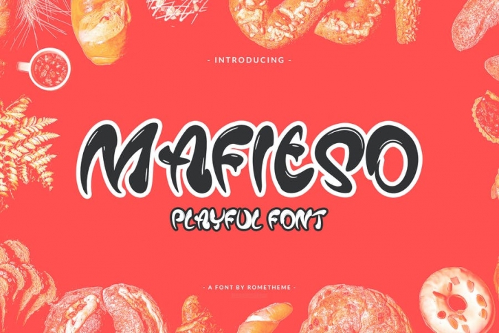 Mafieso - Playful Font YR Font Download