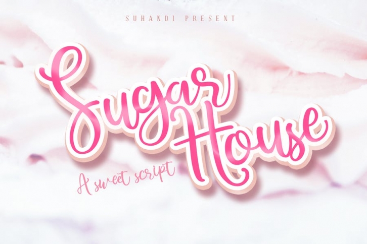 Sugar House Script Font Font Download
