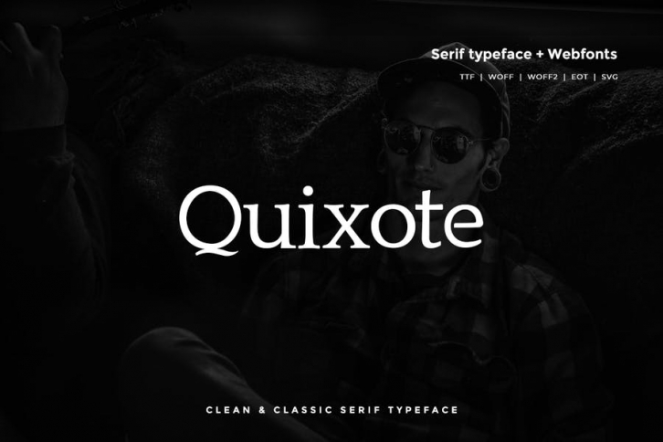 Quixote - Classic Serif  Typeface + WebFont Font Download