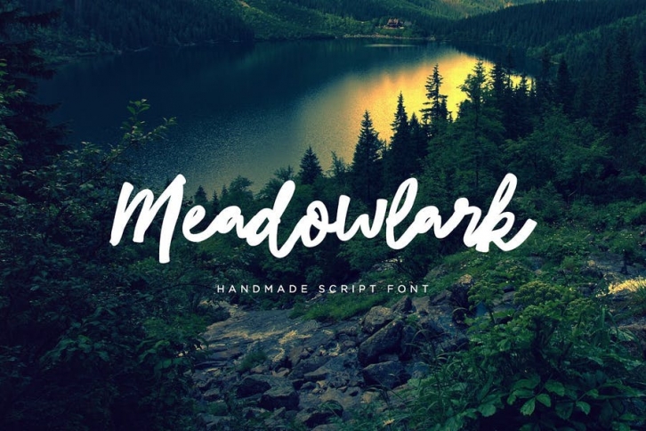 Meadowlark Font Download