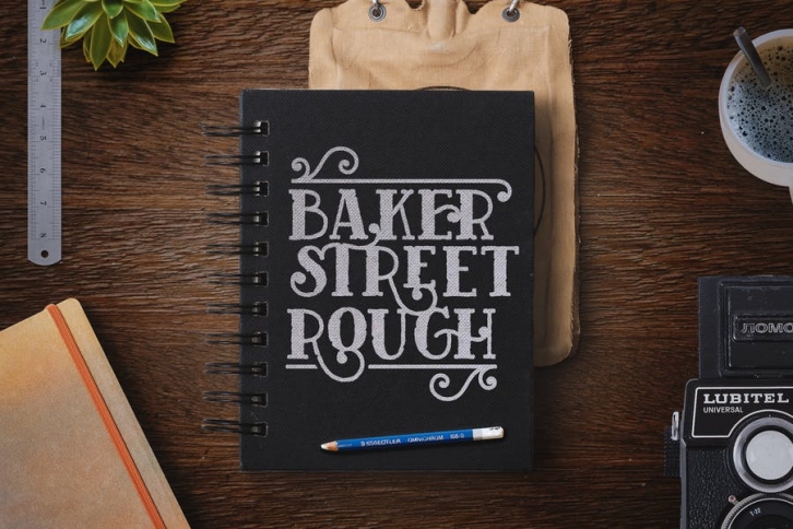 Baker Street Rough Font Download