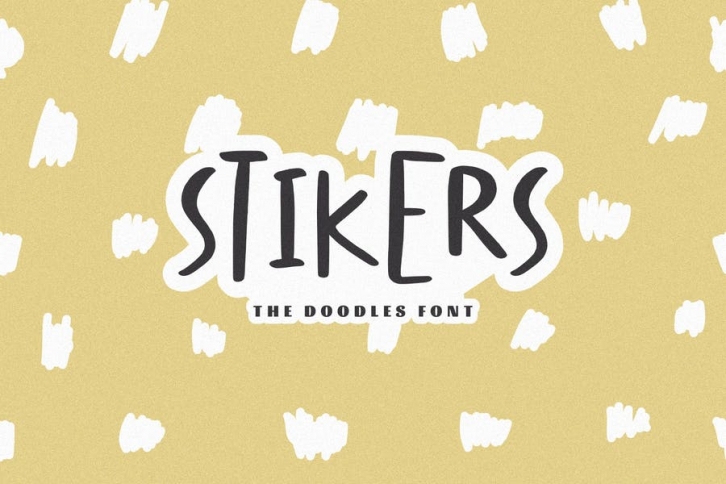 Stikers - The Doodles Font Font Download