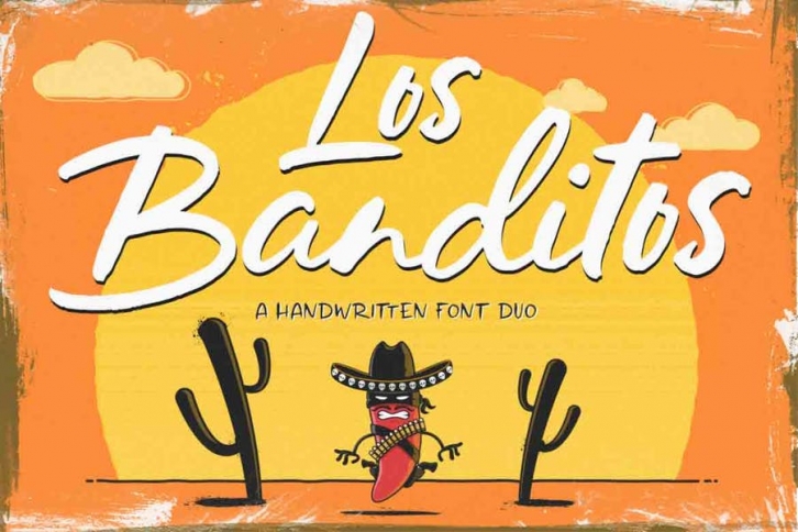 Los Banditos Font Duo Font Download