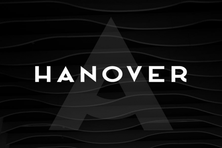 HANOVER - Minimal & Stylish Display Typeface Font Download
