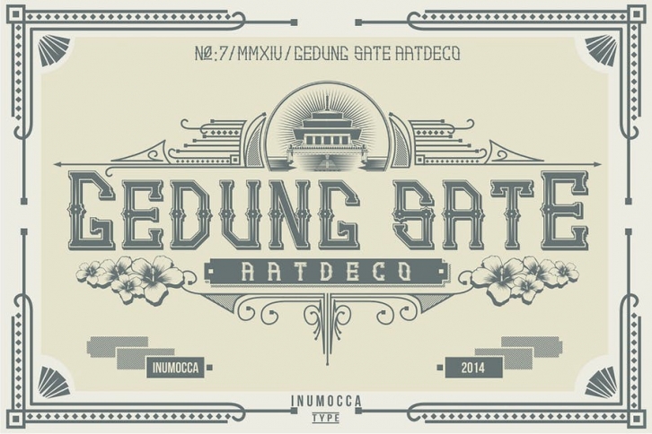 GS.ArtDeco Family Font Font Download