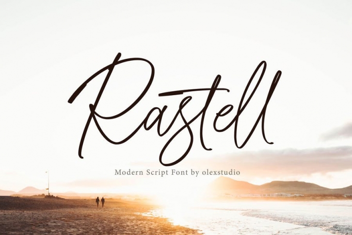RASTELL - Script Font Download