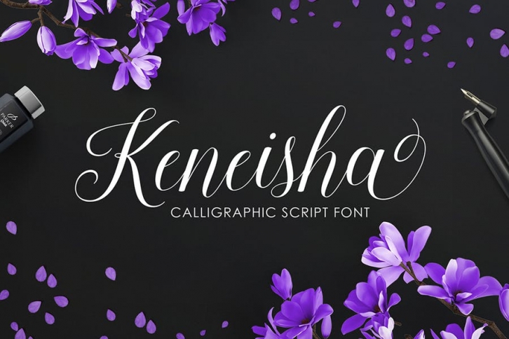 Keneisha Script Font Download