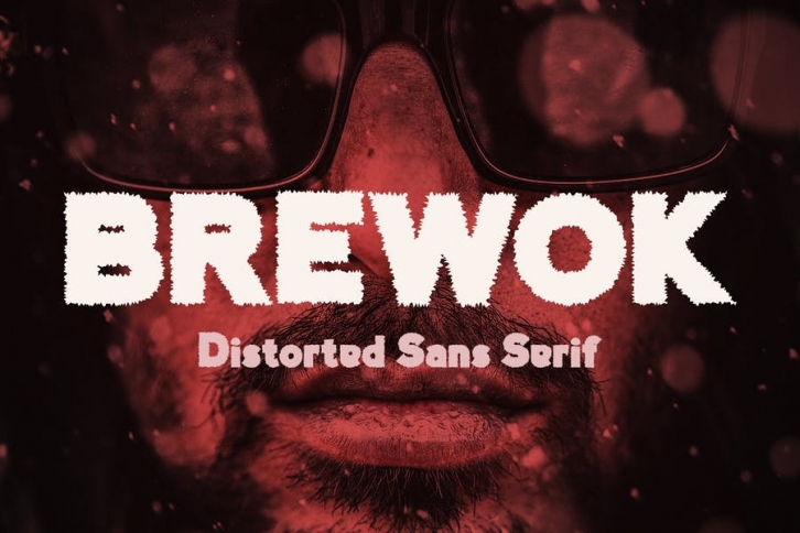Brewok Distorted Font Font Download