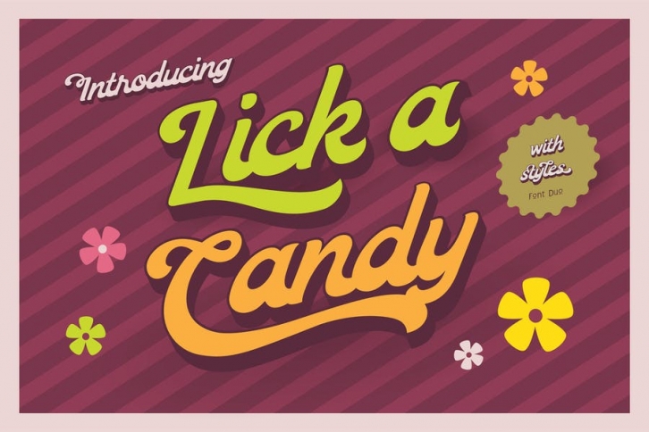 Lick a Candy Font Download