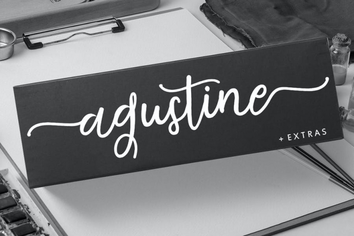 Agustine Script Font Download
