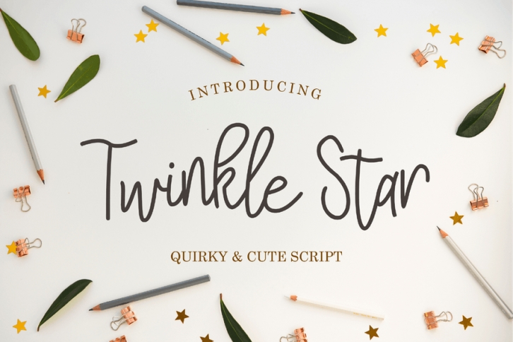 Twinkle Star Font Font Download