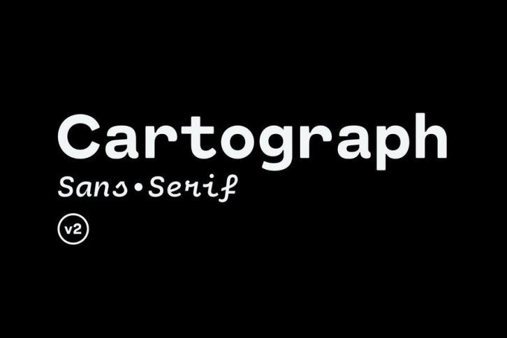 Cartograph CF | robust, utilitarian font family Font Download