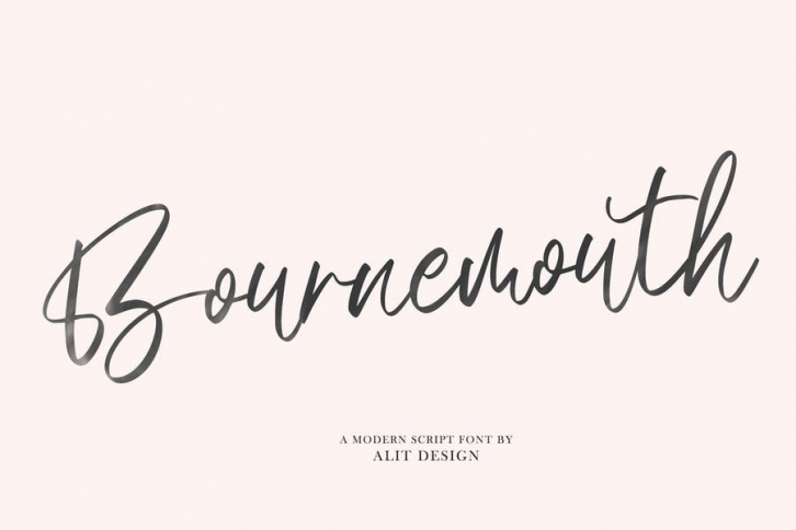 Bournemouth Font Download