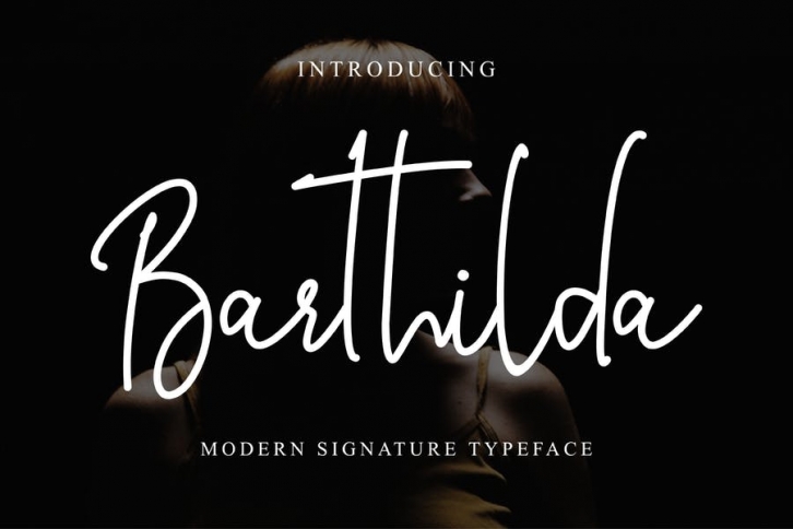Barthilda  - Signature Font Font Download
