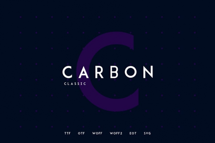 Carbon - Classic Typeface + WebFonts Font Download